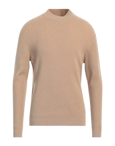 ALPHATAURI Turtleneck Camel 70% Wool, 30% Cashmere