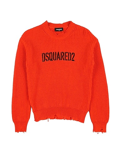 DSQUARED2 Jumper Orange 53% Polyester, 47% Cotton
