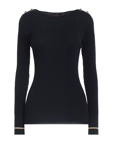 MAX MARA STUDIO Sweater Navy 100% Virgin Wool