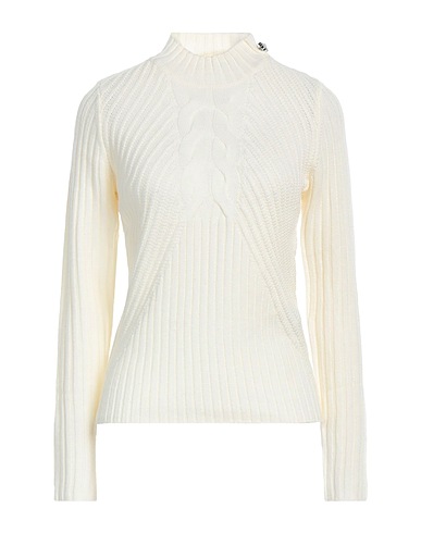 LIU •JO タートルネック オフホワイト アクリル 70% / ウール 30%