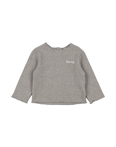 DOUUOD Pullover Grau 70% Baumwolle, 20% Acryl, 6% Synthetische Fasern, 2% Polyamid, 2% Elastan