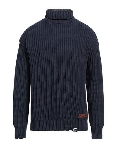 DSQUARED2 Dolcevita Blu notte 60% Cotone, 40% Poliammide, Pelle