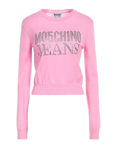 MOSCHINO JEANS Sweater Pink 50% Acrylic, 50% Virgin Wool