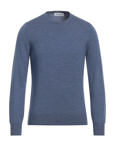 GRAN SASSO Sweater Slate blue 100% Virgin Wool