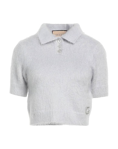 GUCCI Jumper Light grey 42% Wool, 31% Mohair wool, 16% Cashmere, 11% Silk, Polyester