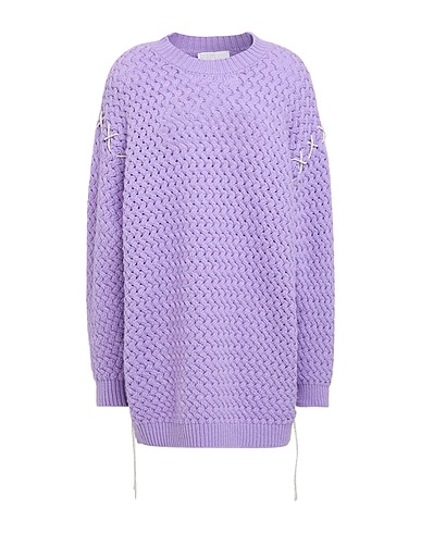 GIUSEPPE DI MORABITO Sweater Lilac 90% Merino Wool, 10% Cashmere
