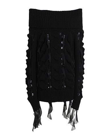 BLUMARINE Jumper Black 100% Wool, Polyester
