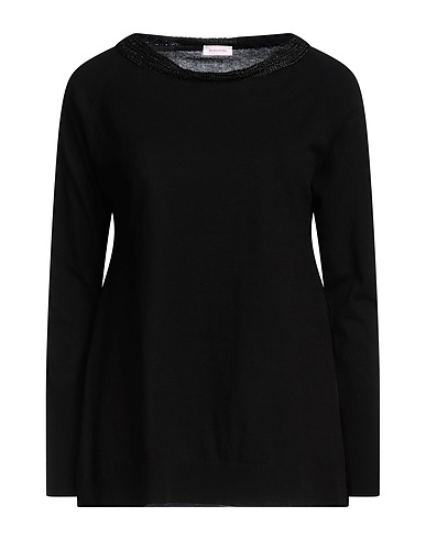 ROSSOPURO Jumper Black 100% Cotton