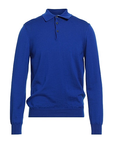 HERITAGE Pullover Blu china 100% Lana Merino