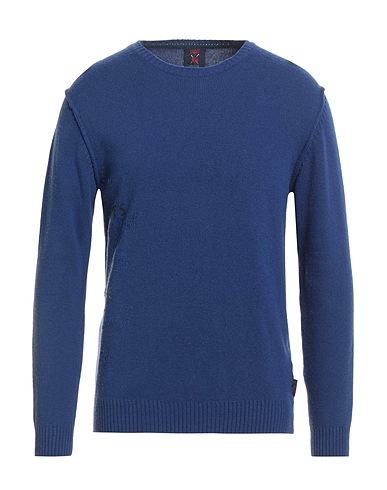 BOB Jumper Navy blue 48% Wool, 30% Viscose, 15% Polyamide, 7% Cashmere