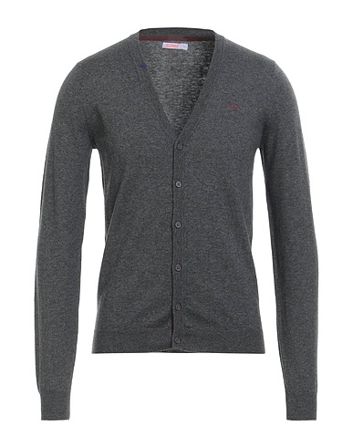 SUN 68 Cardigan Grey 50% Merino Wool, 50% Cotton