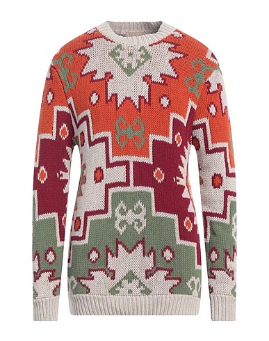 TOOCO Sweater Orange 40% Wool, 30% Viscose, 20% Nylon, 10% Cashmere