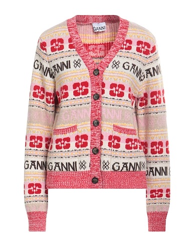 GANNI Cardigan 45% Wool, 35% Recycled wool, 20% Recycled polyamide