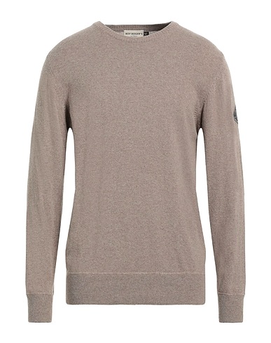 ROŸ ROGER'S Pullover Hellbraun 45% Wolle, 25% Polyamid, 25% Viskose, 5% Kaschmir