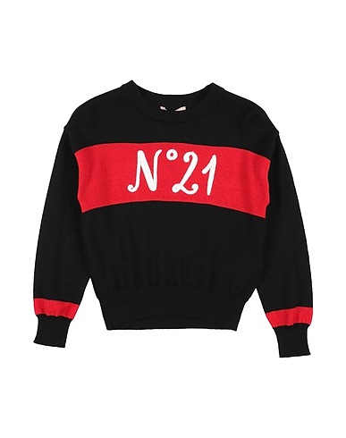 N°21 Pullover Nero 50% Acrilico, 50% Lana