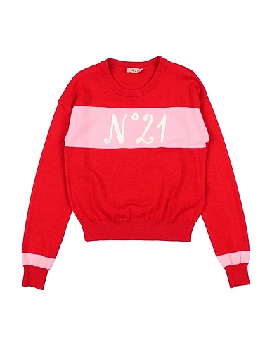 N°21 Pullover Rosso 50% Acrilico, 50% Lana