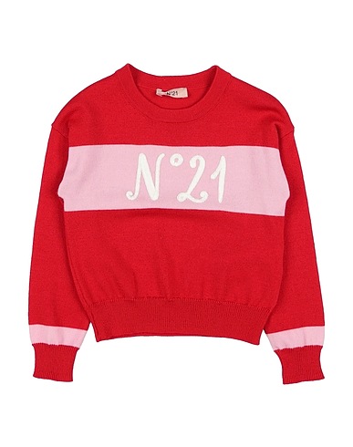 N°21 Jumper Red 50% Acrylic, 50% Wool