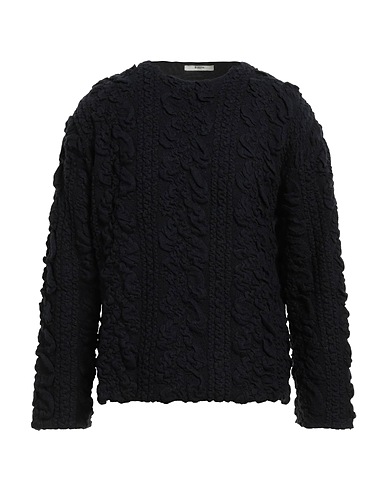 BARENA Jumper Navy blue 57% Acrylic, 25% Wool, 14% Polyamide, 4% Elastane