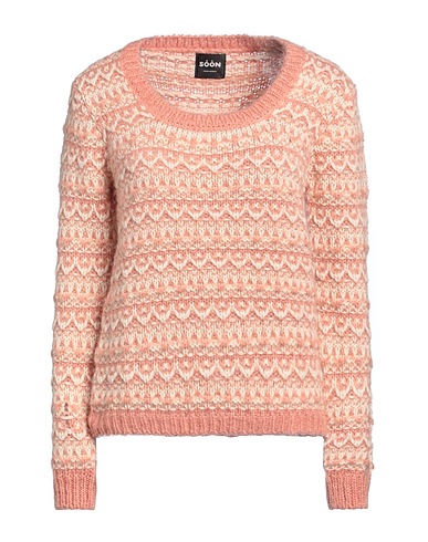 SOON Pullover Antikrosa 42% Acryl, 18% Polyamid, 18% Mohairwolle, 12% Alpakawolle, 10% Wolle