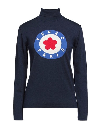 KENZO Turtleneck Midnight blue 100% Wool