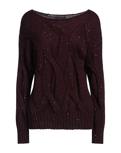 ALPHA STUDIO Pullover Prugna 49% Poliammide, 29% Acrilico, 22% Lana mohair