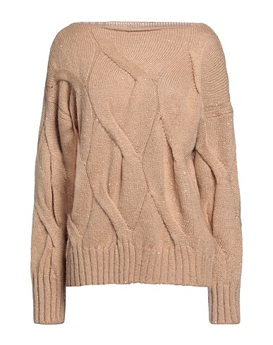 ALPHA STUDIO Sweater Sand 49% Polyamide, 29% Acrylic, 22% Mohair wool