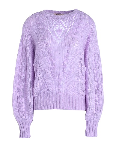 TWINSET Sweater Lilac 40% Polyamide, 30% Mohair wool, 30% Wool