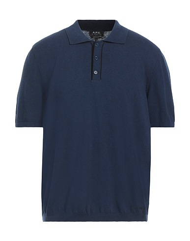 A.P.C. Jumper Navy blue 100% Cotton