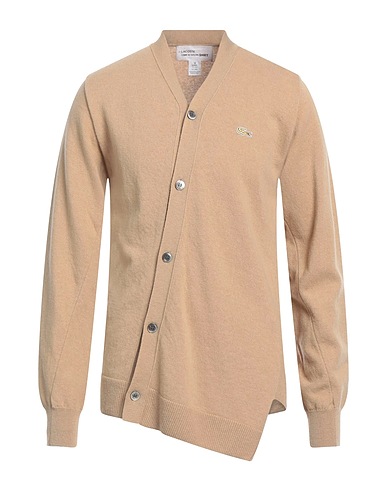 LACOSTE x COMME des GARÇONS SHIRT Cardigan Beige 100% Wool
