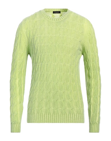 AROVESCIO Jumper Lime green 90% Wool, 10% Cashmere