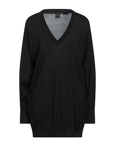 PINKO Jumper Black 100% Wool