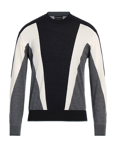 EMPORIO ARMANI Jumper Black 100% Virgin Wool