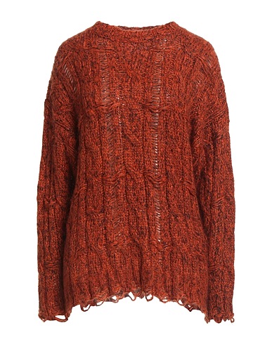 8PM Jumper Rust 40% Acrylic, 30% Mohair wool, 30% Polyamide