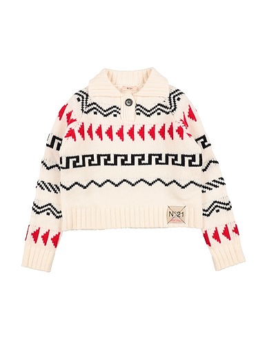 N°21 Sweater Ivory 70% Wool, 30% Nylon