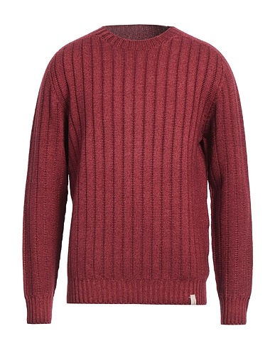 LABORATORIO 38 Jumper Brick red Merino Wool