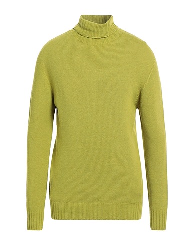ALPHA STUDIO Polo neck Light green 40% Recycled wool, 30% EcoVero™ viscose, 20% Recycled polyamide, 10% Recycled cashmere