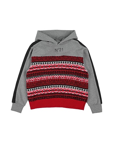 N°21 Sweater Grey 50% Acrylic, 50% Wool, Cotton, Elastane, Polyester