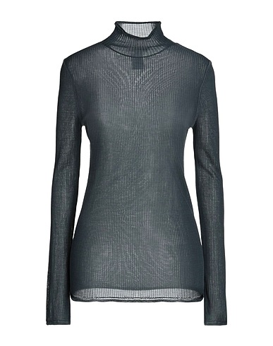 LEMAIRE Turtleneck Navy 100% Silk