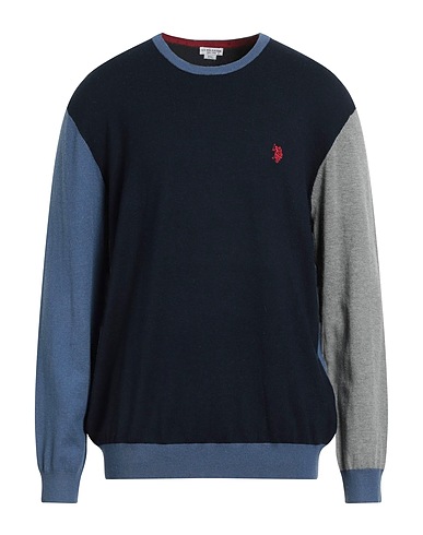 U.S.POLO ASSN. Jumper Midnight blue 59% Viscose, 21% Polyamide, 20% Wool