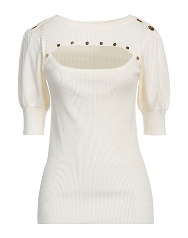 LIU •JO Jumper Ivory 80% Viscose, 20% Polyamide