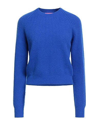 VICOLO Cashmere blend DO YOU CASHMERE? Bright blue 100% Cashmere