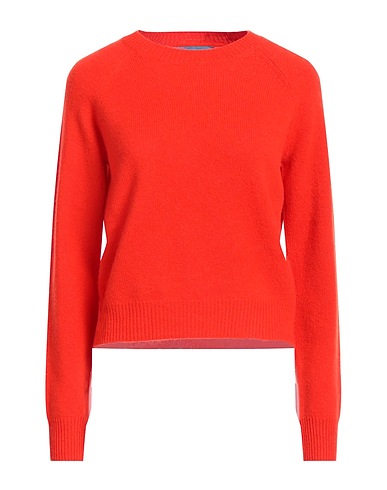 VICOLO Cashmere jumper DO YOU CASHMERE? Tomato red 100% Cashmere