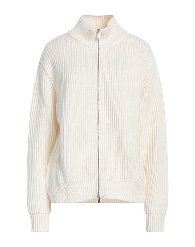 PESERICO Cardigan Ivory 60% Virgin Wool, 17% Silk, 13% Viscose, 9% Cashmere, 1% Polyester