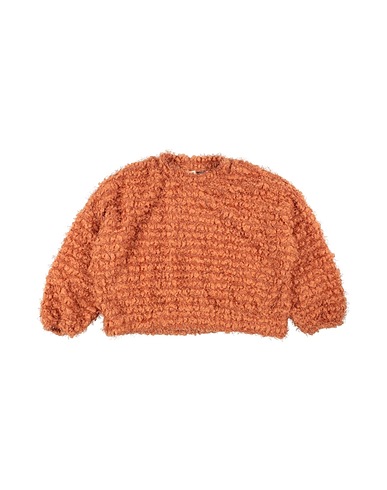 CAFFÉ D'ORZO Pullover Kamel 86% Polyester, 10% Viskose, 4% Elastan