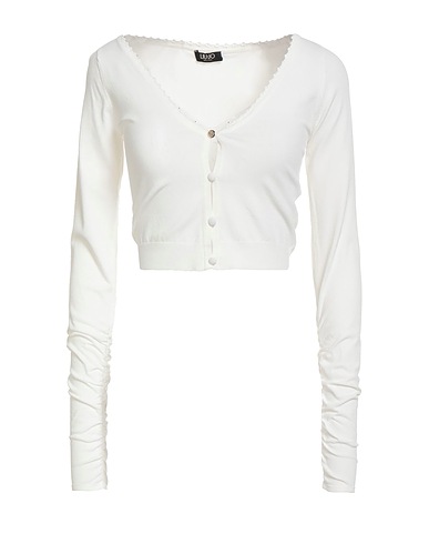 LIU •JO Ζακέτα Λευκό 83% Βισκόζη, 17% Πολυεστέρας