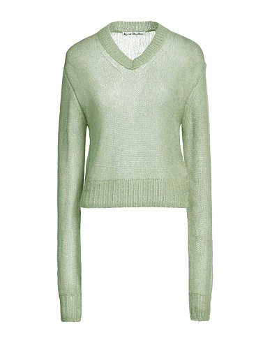 ACNE STUDIOS Jumper Military green 55% Mohair wool, 30% Nylon, 15% Wool