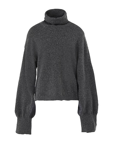 THE M.. Rollkragenpullover Grau 40% Merinowolle, 30% Acryl, 30% Polyamid