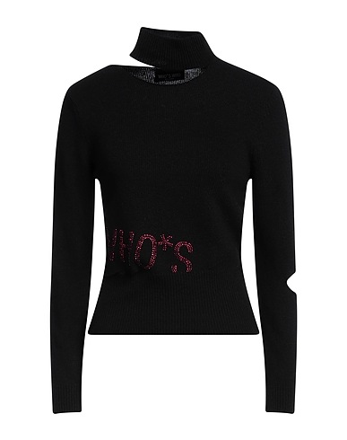 WHO*S WHO Jumper Black 40% Merino Wool, 30% Viscose, 20% Polyamide, 10% Cashmere