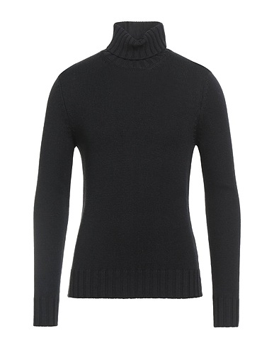 BECOME Turtleneck Black 50% Merino Wool, 50% Acrylic