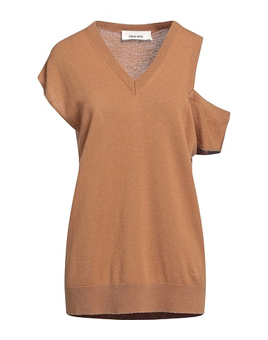 CIRCUS HOTEL Jumper Camel 85% Wool, 15% Cashmere